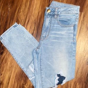 American Eagle Super Stretch Cropped Jeans
